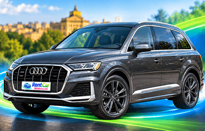 Audi Q7 2021 — аренда премиум-кроссовера в Кишиневе за 65 евро в сутки