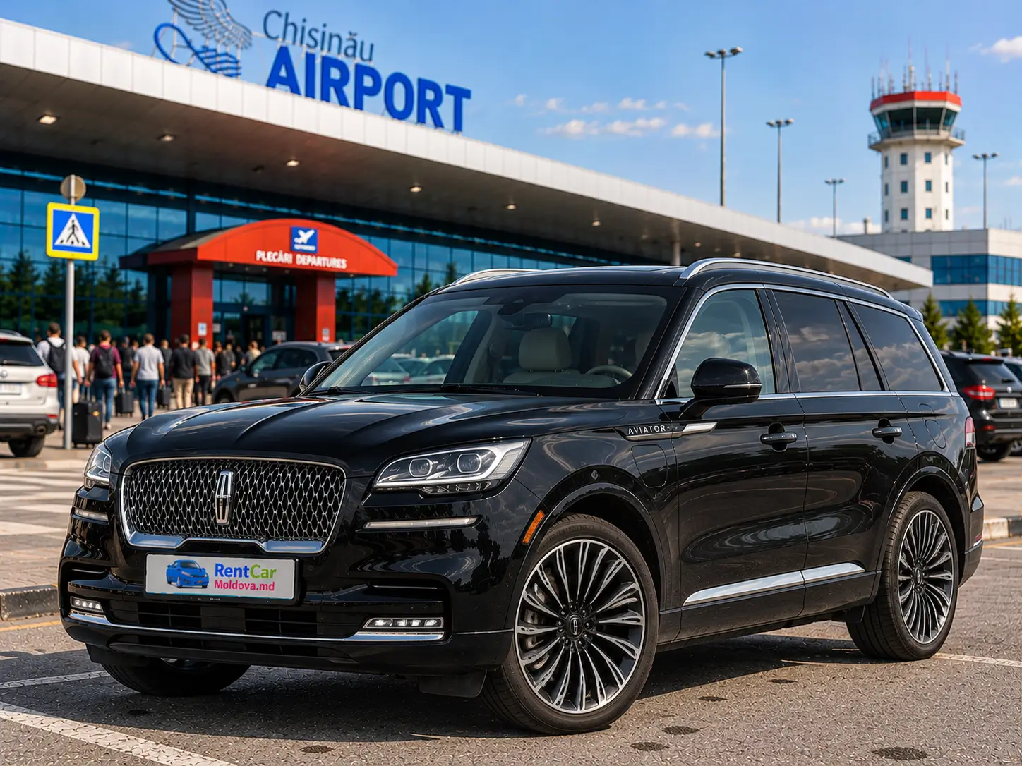 Lincoln Aviator PHEV 2020 на 7 мест — прокат премиум авто в Кишиневе, аренда внедорожника в Молдове
